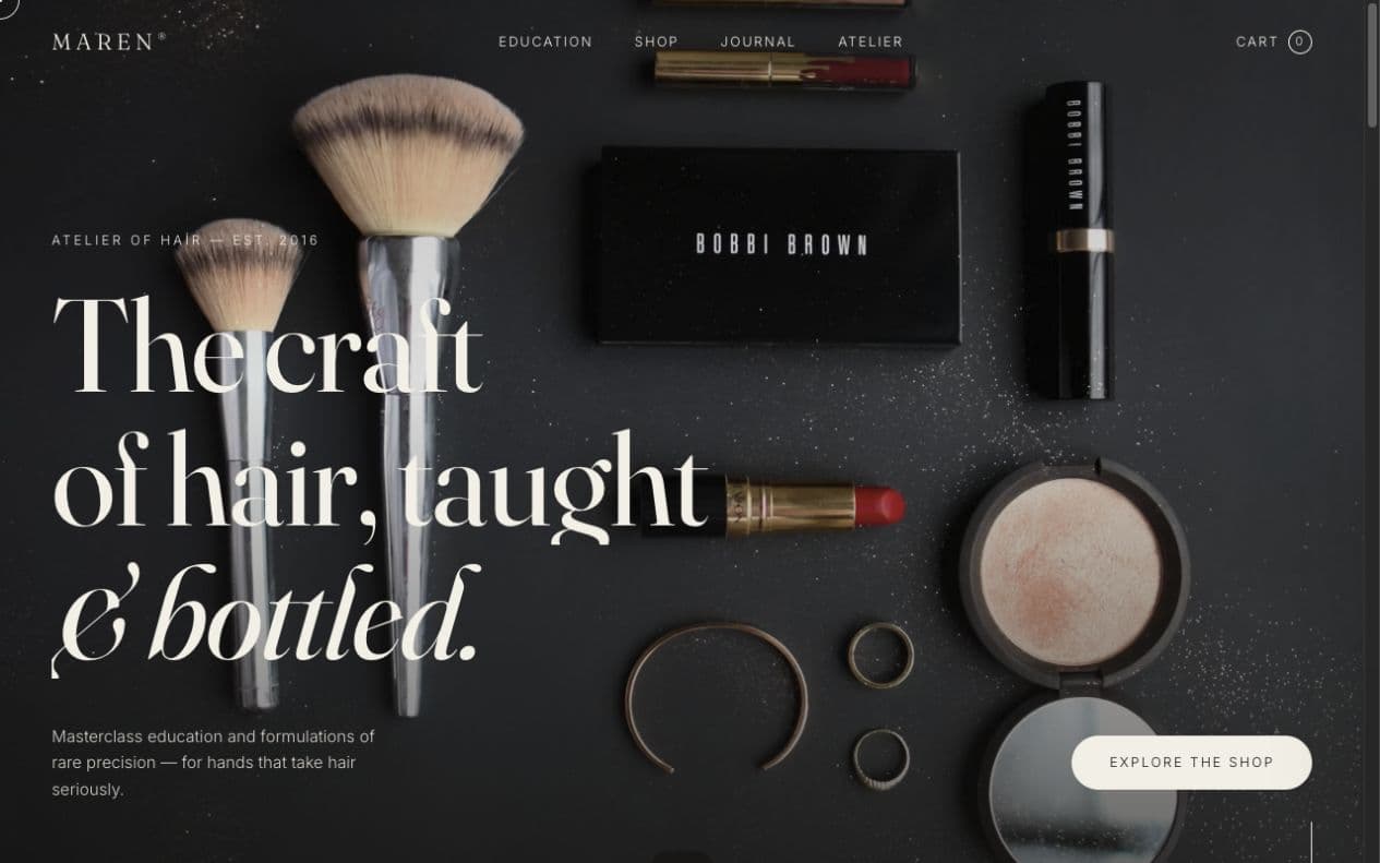 Maren Atelier / Beauty & education
