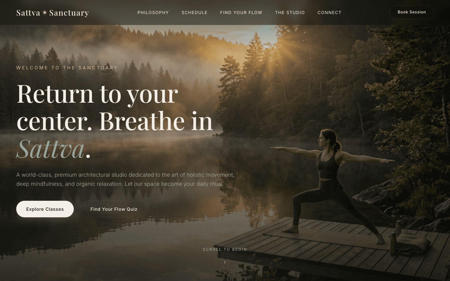 Sattva Sanctuary / Yoga & meditation