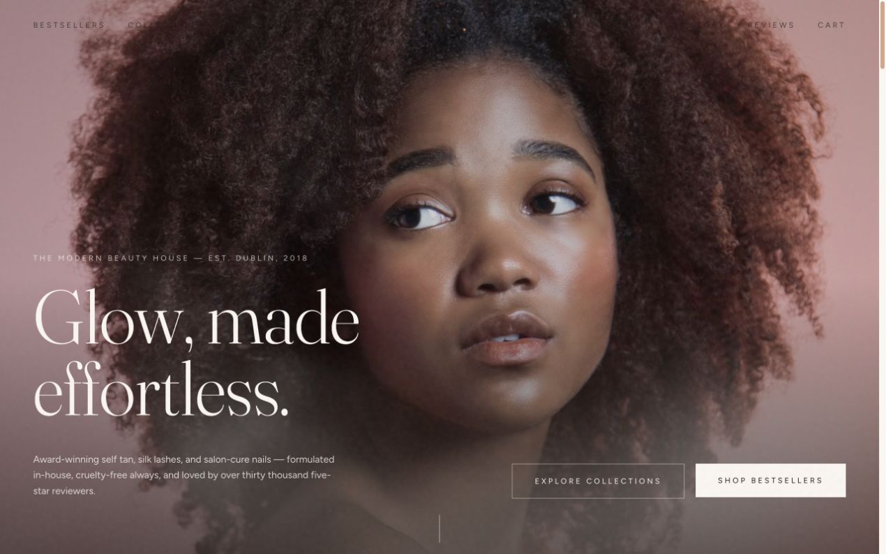 Soléa Beauty template preview